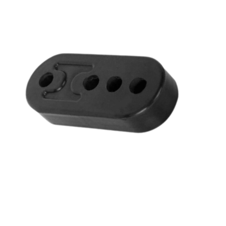 Suport pentru teava de esapament, AMRINUGL, din cauciuc de inalta densitate, set 4 bucati, rezistent la temperaturi, montaj universal