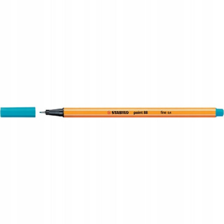 Stabilo Point 88 tűhegyű filctoll, 0,4 mm, világoskék