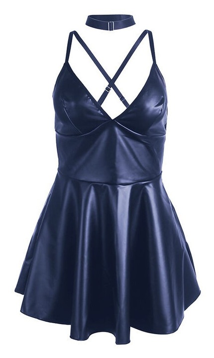 Rochie, Subblime, Poliester/Elastan, Albastru