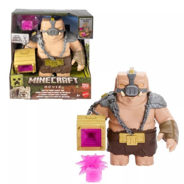 Figurina de actiune Minecraft: A Minecraft Movie, Big Boss - 20 cm