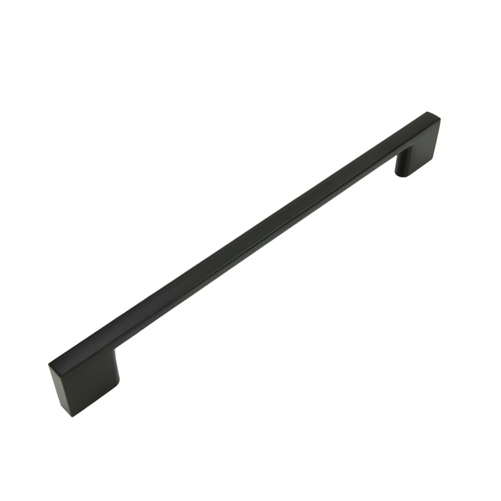 Maner pentru mobilier B&B, 192 mm, metalic, negru