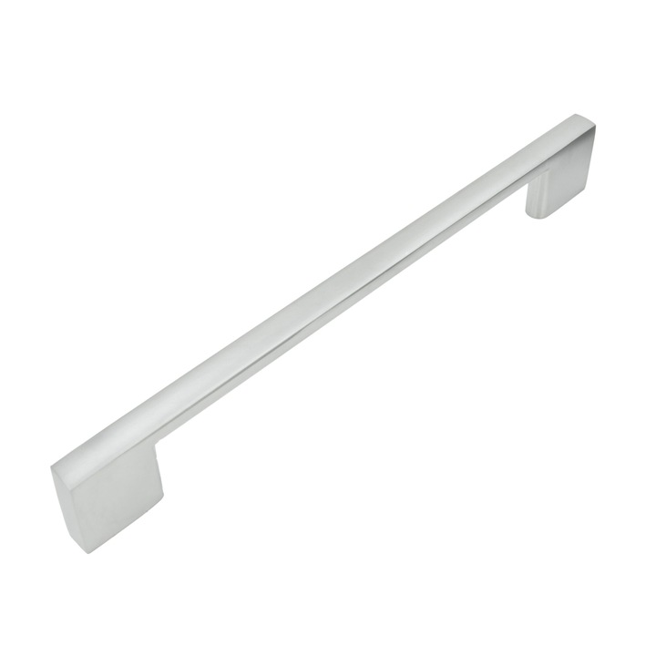 Maner pentru mobilier B&B, 160 mm, metal, argintiu