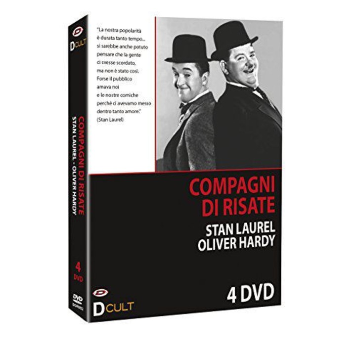 Stanlio & Ollio - Compagni Di Risate [4DVD]