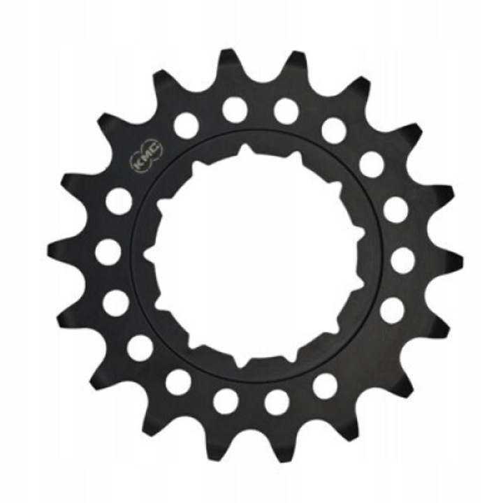 Зъбно колело KMC Rohloff Wide 18T, 1/2" x 1/8", черно, за електрически велосипеди