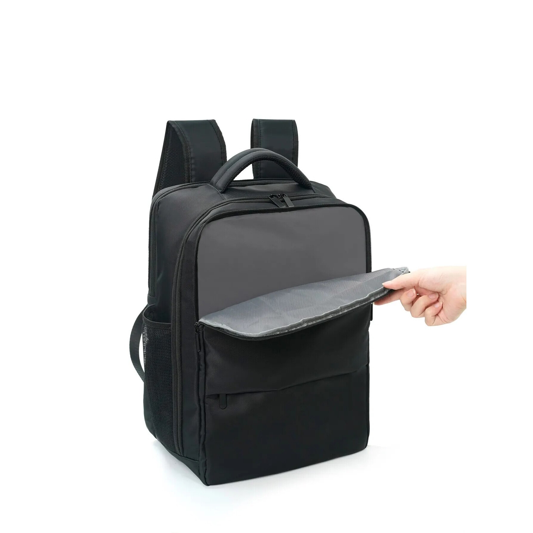 Rucsac unisex 16 inch, impermeabil, mediu, poliester, pentru laptop, multifunctional