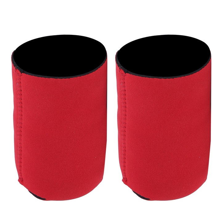 Органайзер за инструменти Enforose, неопренов охладител за кенчета, сгъваем дизайн, червен