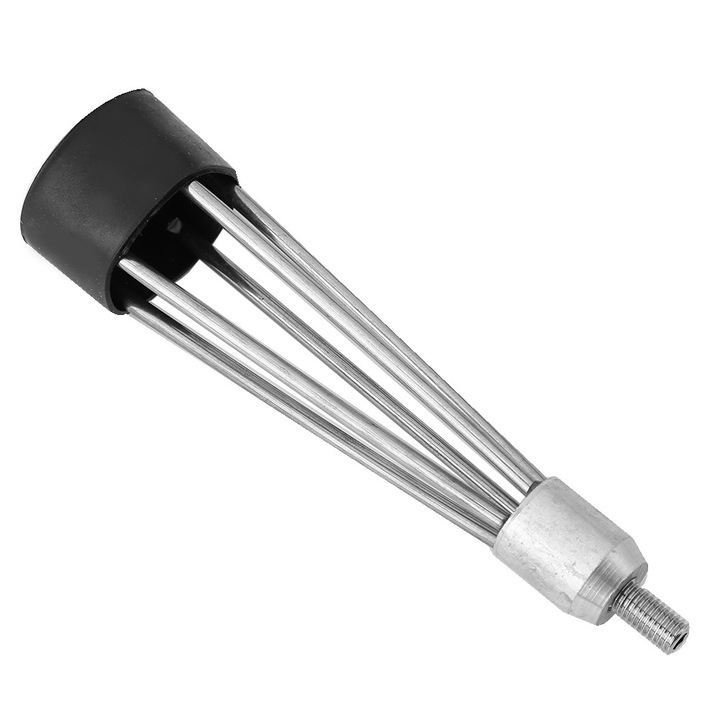 Spear de pescuit metalic cu harpoane interschimbabile, Enforose, compact, din otel inoxidabil, pentru camping si drumetii