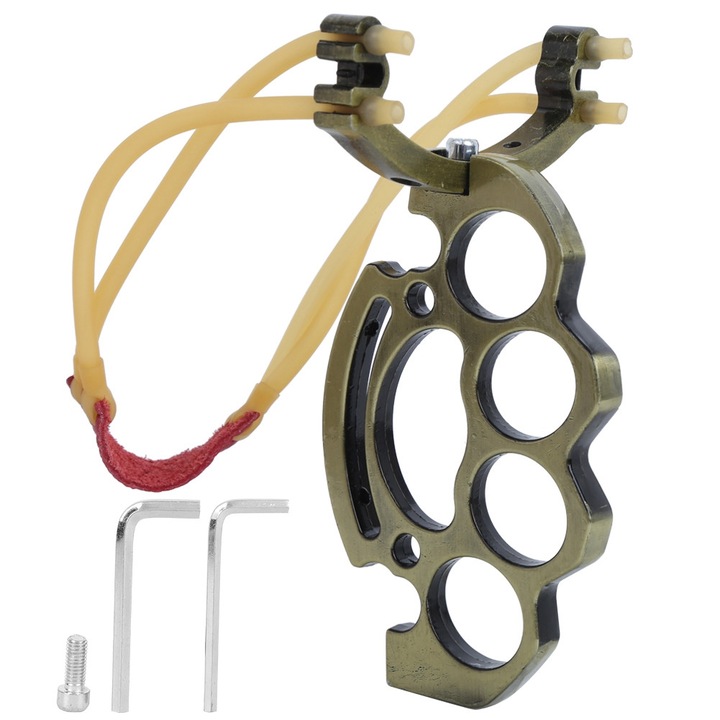 Prastie de vanatoare pentru exterior, cord elastic cu buzunar din piele artificiala, dimensiune portabila, durabil