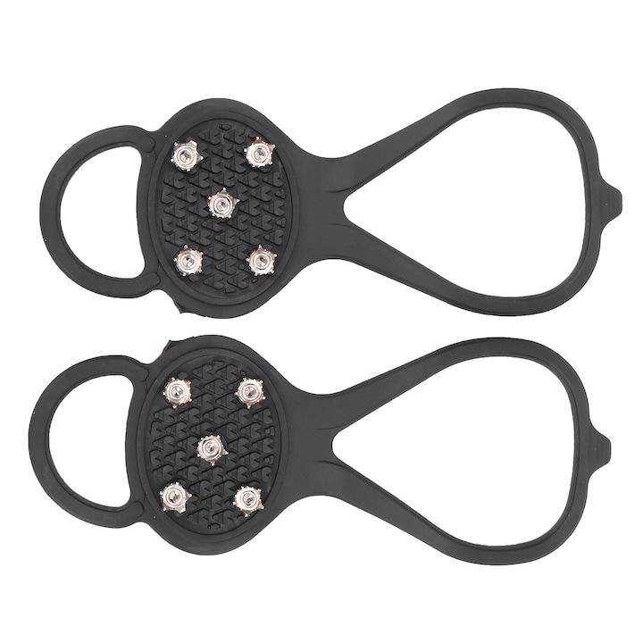 Crampoane Enforose, Acvamarin, usoare si pliabile, pentru conditii de gheata, accesorii incaltaminte sportiva