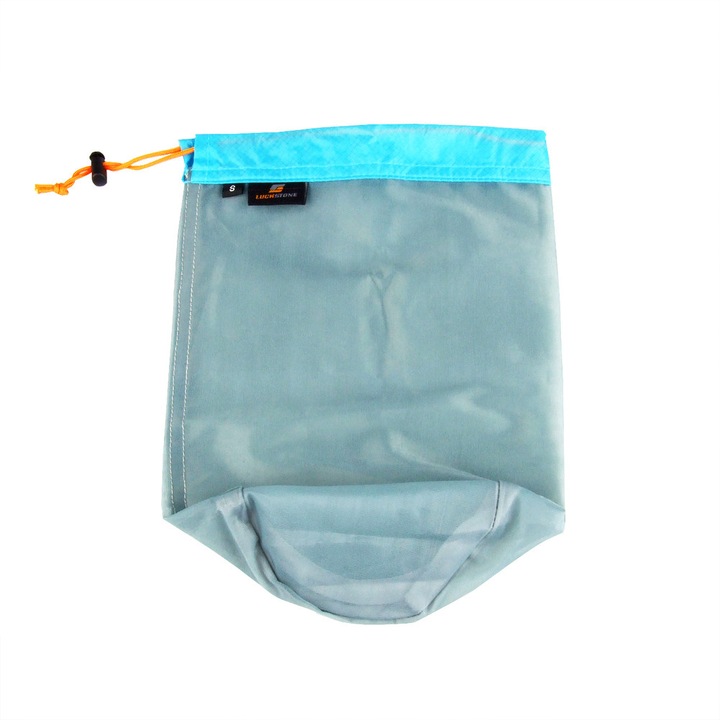 Преносима чанта за съхранение Enforose, мрежа от найлон, затваряне с шнур, лека, за къмпинг и туризъм