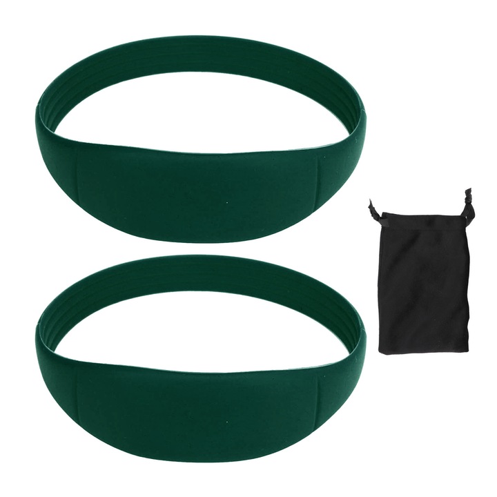 Bretele pentru genunchi Enforose, suport pentru tendon rotulian, material siliconic moale, design unisex, respirabil, set