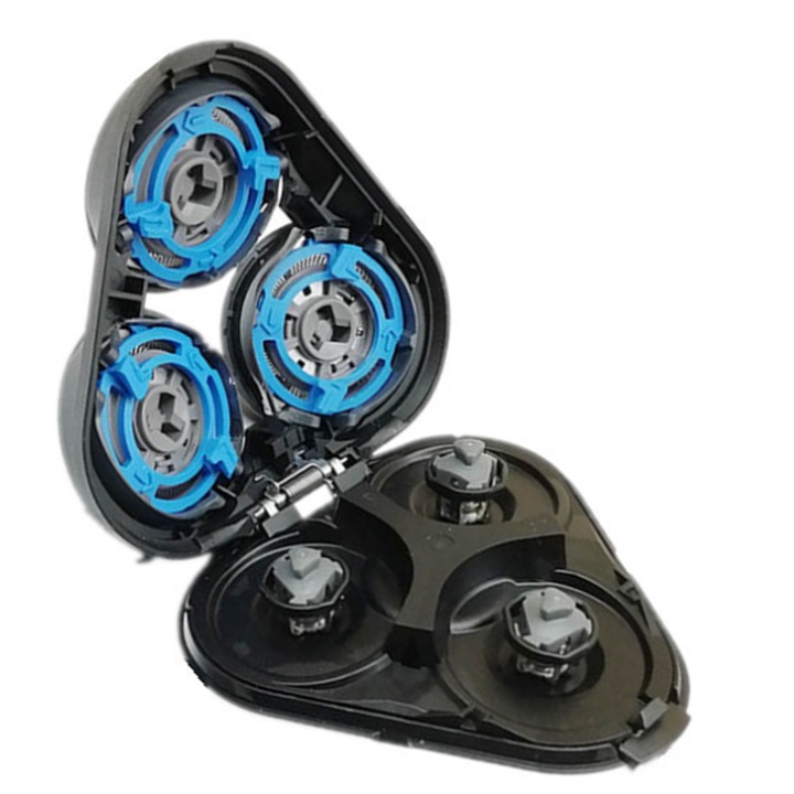 Резервна глава за електрическа самобръсначка Philips Norelco Series 5000, напълно заточена и издръжлива глава, миещо се резервно ножче. Максимална производителност при бръснене.