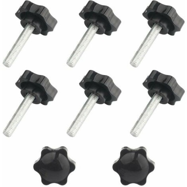 Manere de prindere, Enforose, set 8 bucati, design ergonomic, anti-alunecare, anti-coroziune