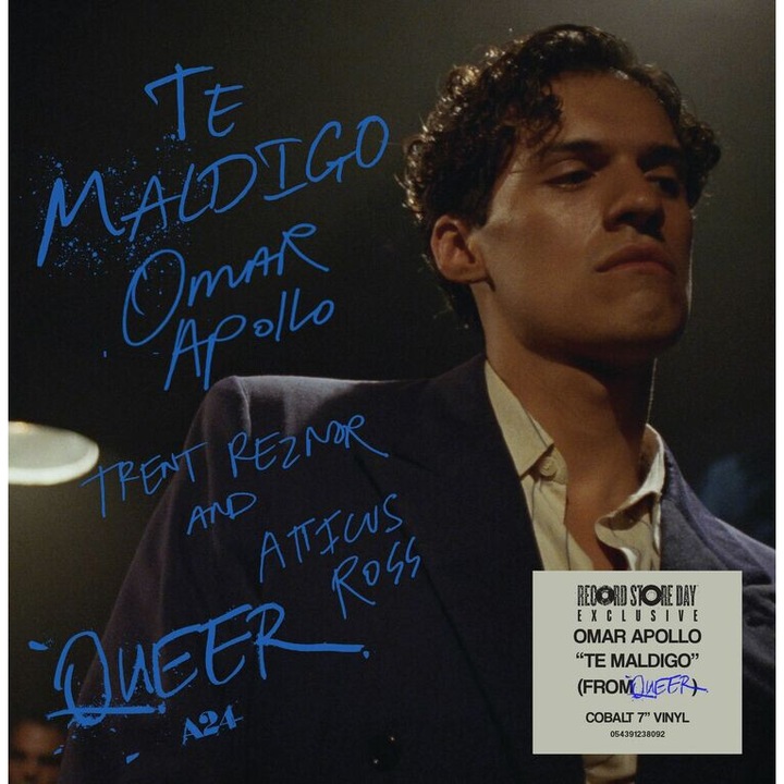 Vinil 7" Warner Records Te Maldigo, Omar Apollo, Cobalt, 40g