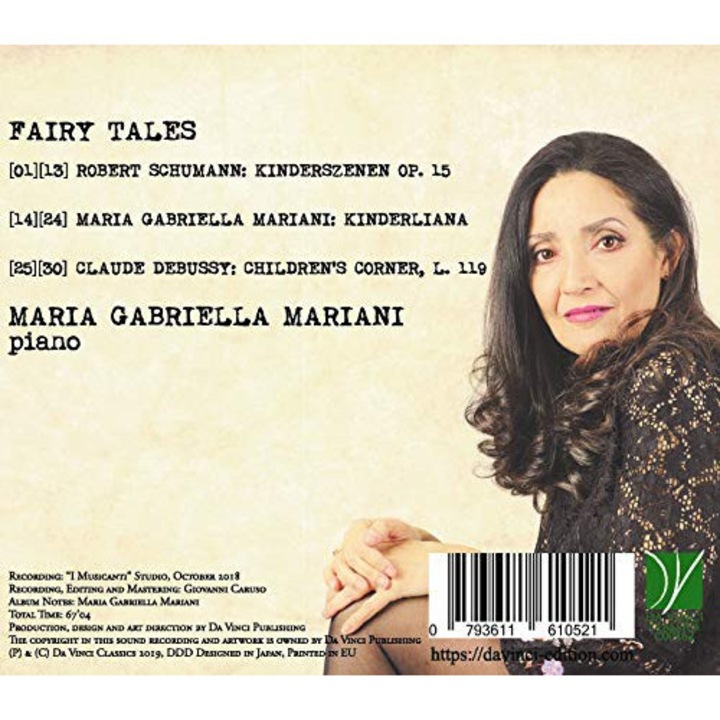 Mariani & Maria Gabriella: Fairy Tales [CD]