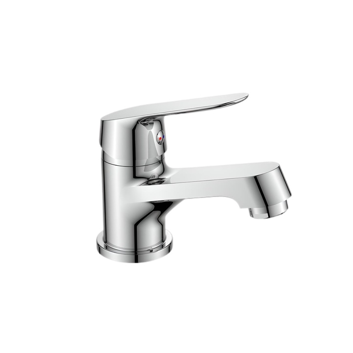 Смесител Inter Ceramic Linni ICF 1452152, Стоящ, За умивалник, 116x97 мм, Хром