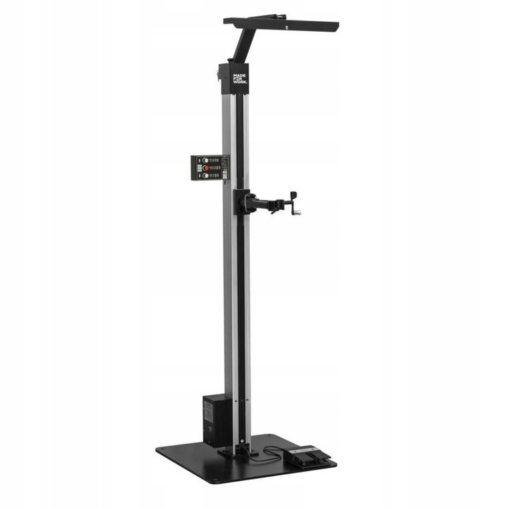 Stand electric de service Unior 1693EL 2.0, capacitate 70kg, inaltime maxima 175cm, cu iluminare LED