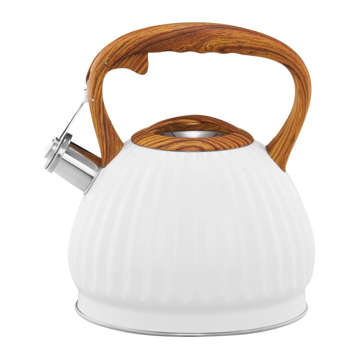 Ambition Curly vízforraló 2.5 l fehér