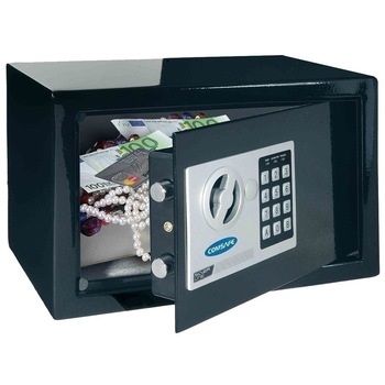 Seif hotel/apartament DESIGN JUNIOR electronic cu cheie SOS 200x310x230 mm 6.5 kg Seif hotel/apartament DESIGN JUNIOR electronic cu cheie SOS 200x310x230 mm 6.5 kg