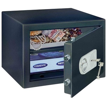 Seif certificat antiefractie EN1143-1 SAMOA40 cheie 300x420x390 mm - 35 kg Seif certificat antiefractie EN1143-1 SAMOA40 cheie 300x420x390 mm - 35 kg