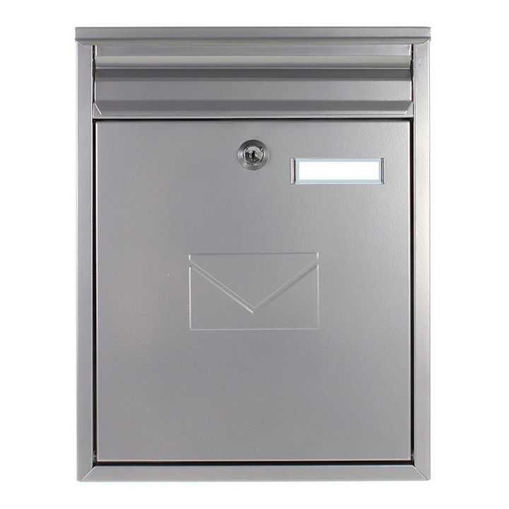 Cutie postala COMO argintiu 320x250x85 mm