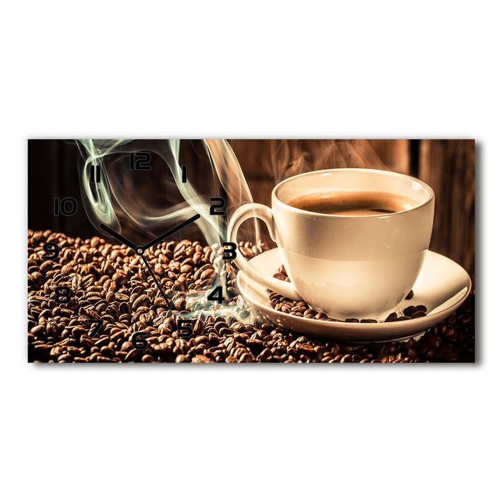 Falióra, Tulup, aromas kave, Fekete, 60 cm x 30 cm, Karácsonyi dekoráció