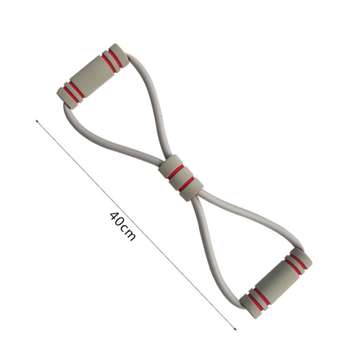 Еластична лента тип осмица, Enforose, лесна за пренасяне, противоплъзгаща, регулируема, за ръце