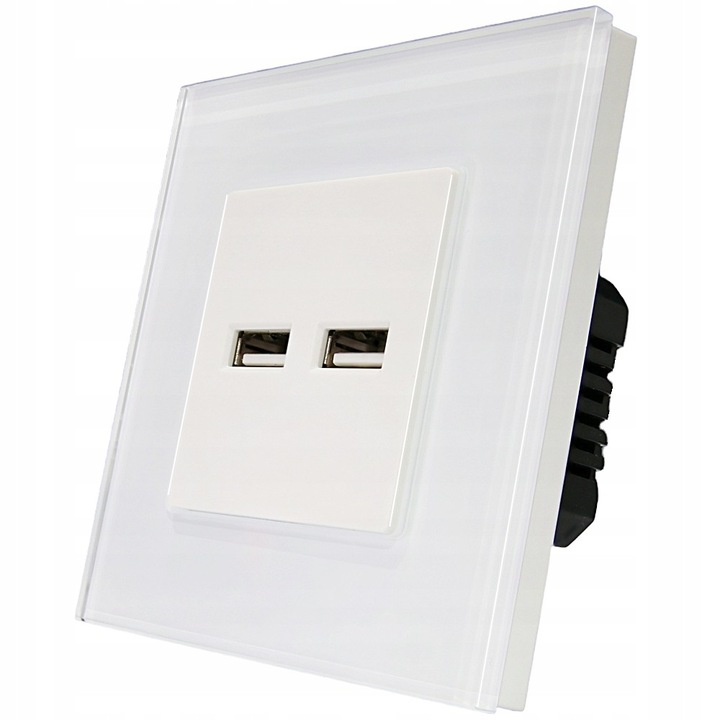 Двойно USB зарядно тип A+A 3.1A бяло MIUUN