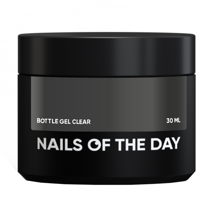 Gel de intarire NAILSOFTHEDAY Bottle Gel Transparent, 30 ml