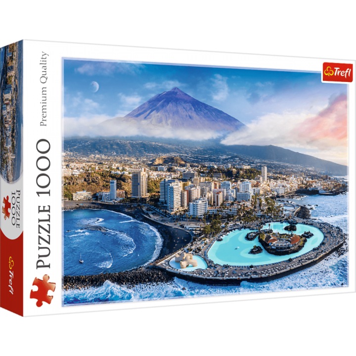 Puzzle 500 Procida, Trefl PAP, dimensiuni 480x340mm, realizat din materiale ecologice, pentru varsta +9 ani