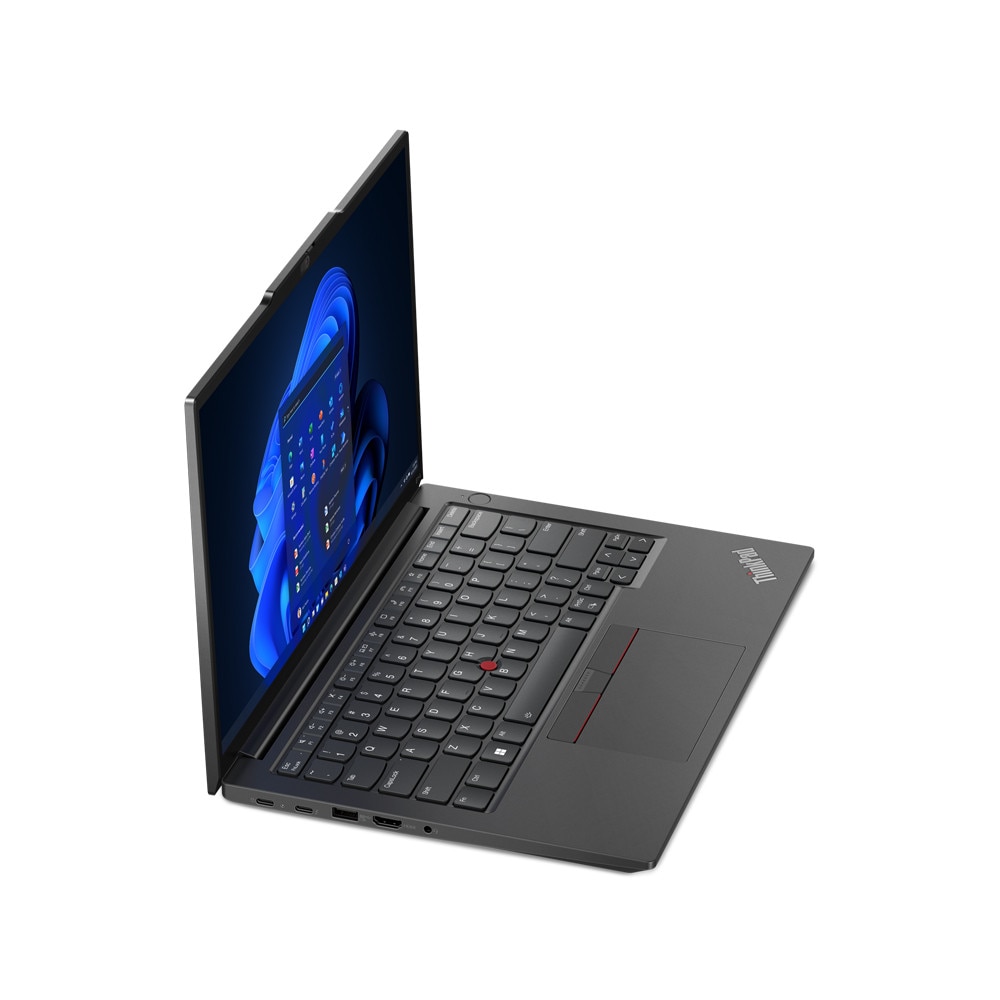 Laptop Lenovo ThinkPad E14 Gen 5 (AMD), 14" WUXGA 1920x1200 IPS 300nits, AMD Ryzen 3 7330U 4-core, 512 GB SSD m2 PCIe, 2TB SSD m2 PCIe, AMD Radeon Graphics, Windows 11 Pro, Aluminium case 1.43 kg. Graphite Black
