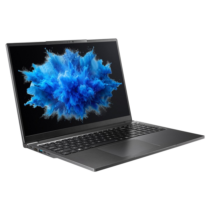 Laptop TELEFUNKEN VISION Pro16n Intel Ultra 5-125U processzorral 4,30 GHz-ig, 16" FHD+, 8GB DDR5 5600MHz, 512GB SSD Gen4, Intel Graphics, Wi-Fi 7, BT5.3, Win 11P, fekete