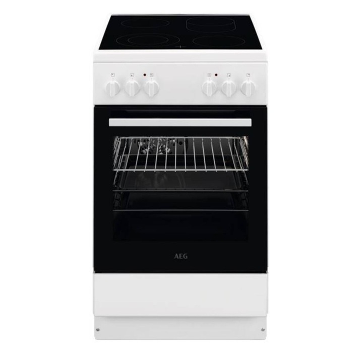 Aragaz AEG CCB54081BW, 50 cm, alb