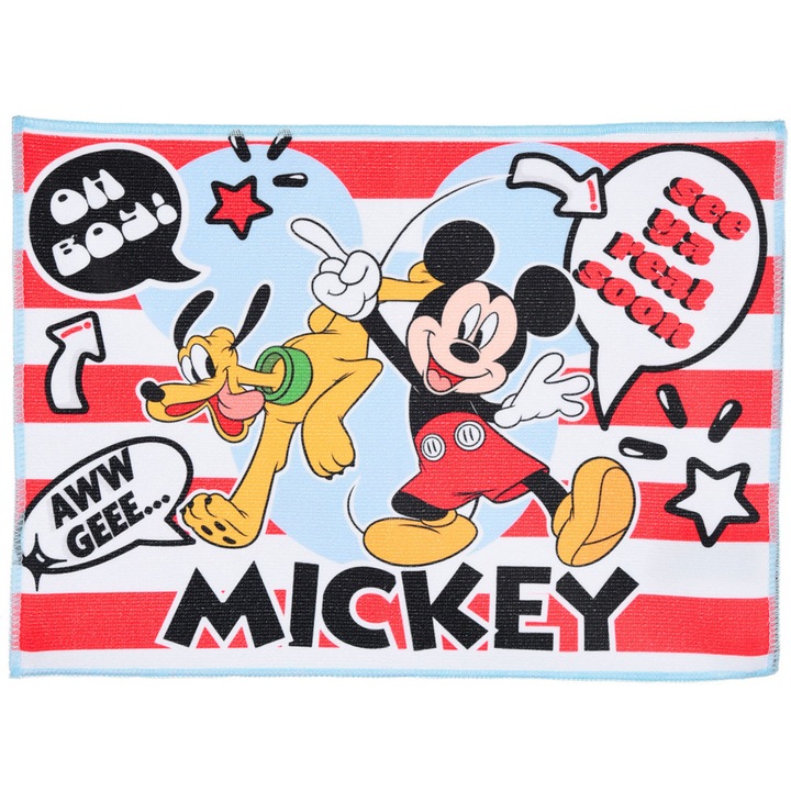 Disney Mickey Oh Boy, кърпа 40x30 см