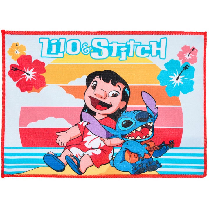 Disney Lilo and Stitch, Sunset кърпа за ръце, кърпа за лице, кърпа 40x30 см