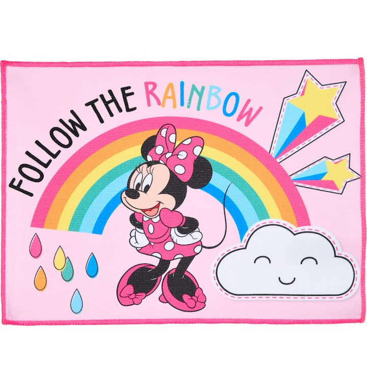 Disney Minnie Rainbow кърпа за ръце, кърпа за лице, кърпа 40x30 см