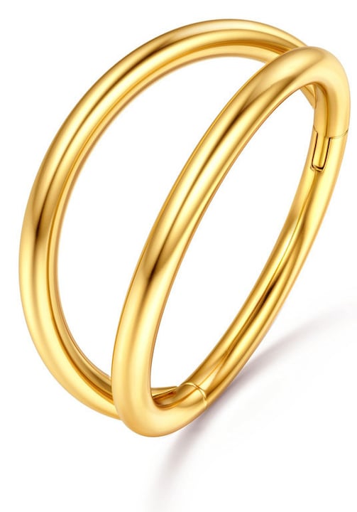 Cercei helix, Inox, 0.8x10mm, Auriu