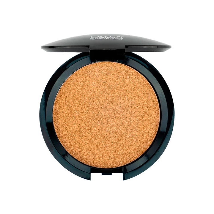 Iluminator, Layla Cosmetics, Nude Highlighter Top Cover, No 4, 9 G