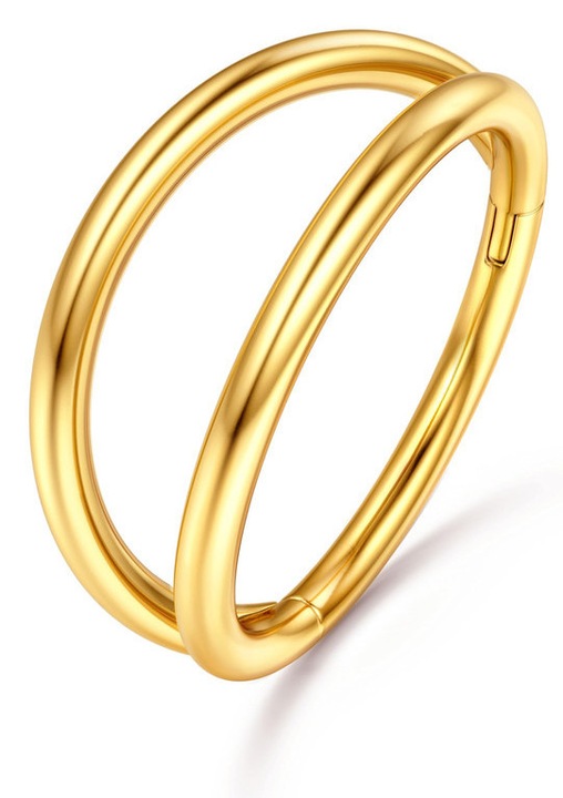 Cercei helix, Inox, 1.2x8mm, Auriu