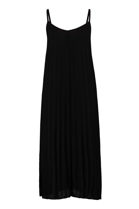 Hailys, Rochie midi fara maneci, Negru