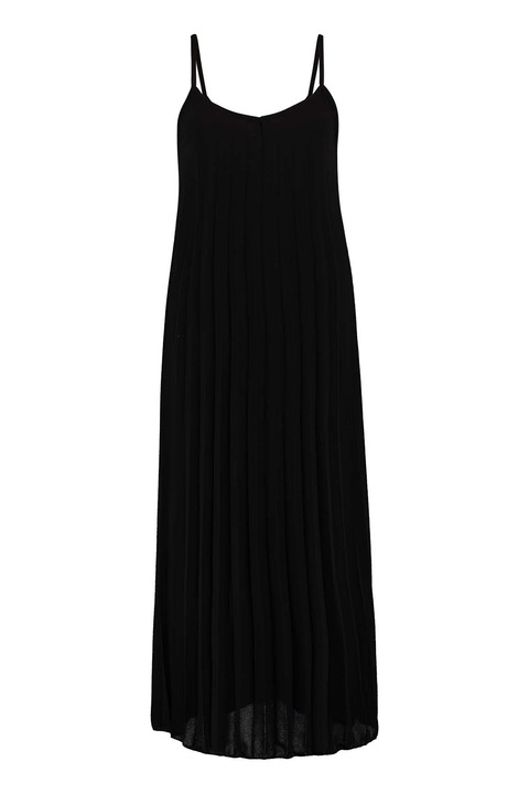 Hailys, Rochie midi fara maneci, Negru