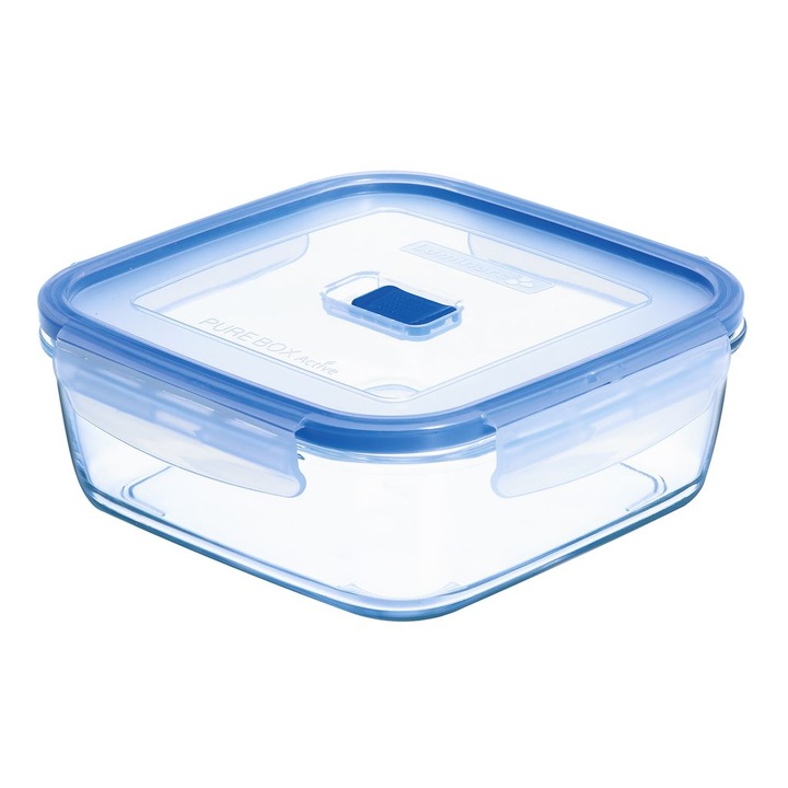 Luminarc Pure Box Active tároló műanyag tetővel 1.22 l
