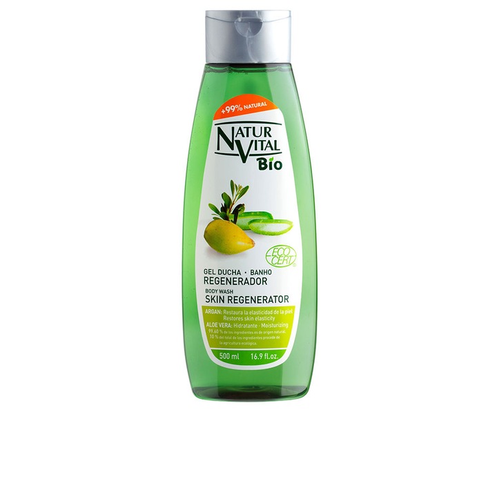 Natur Vital regeneráló tusfürdő argánolajjal és aloe verával 500 ml