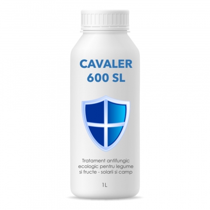 Fungicid pentru legume si fructe - plantate in solarii si in camp, Cavaler 600 SL, 1 litru