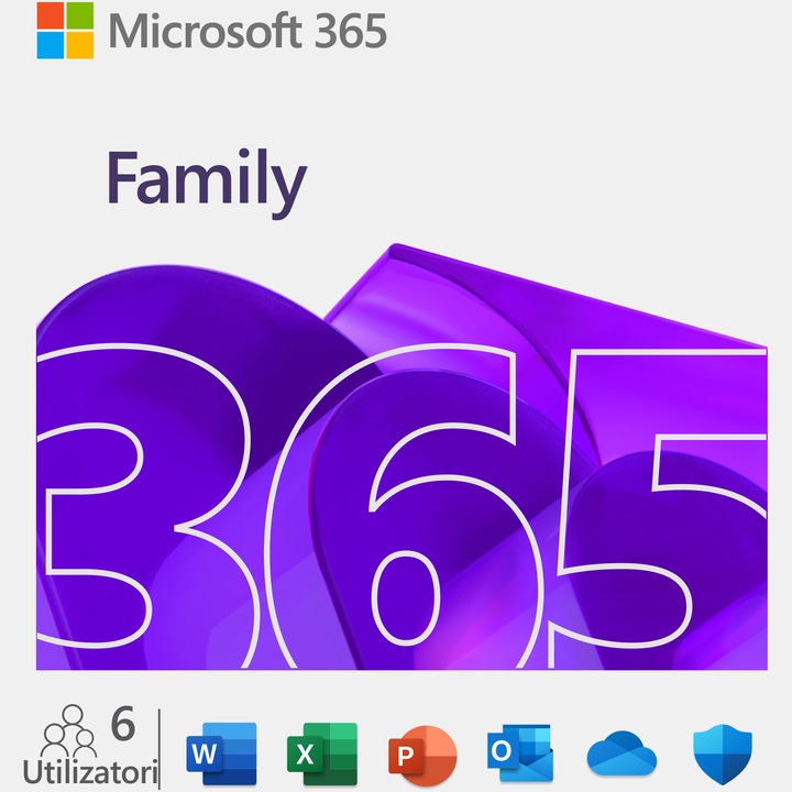 Microsoft ESD 365 Family, licenta electronica - eMAG.ro