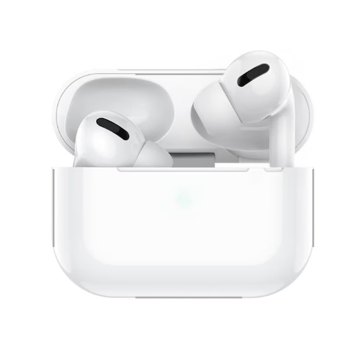 Vezeték nélküli Bluetooth fülhallgató, Air Ear Buds Pro DigikalaX@, iPhone kompatibilis, Airpods típus, Fehér