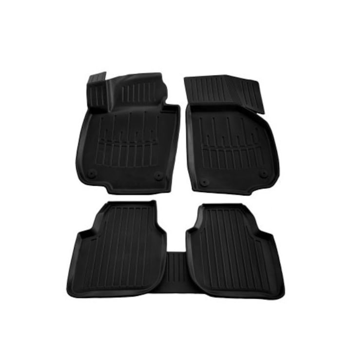 Set covorase auto din cauciuc tip tavita Skoda Superb II (3T) (2008-2015) Xenon Bright® Xenon Bright®