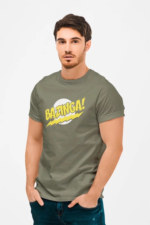 Ferfi polo, Pamut, TheBigBangTheory, D&B, Zöld