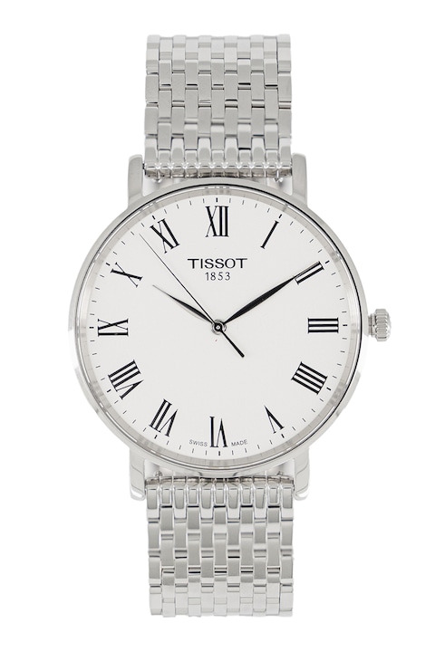 Tissot, Часовник с метална верижка, Сребрист