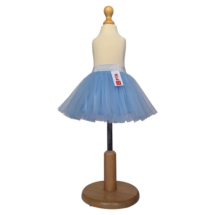 Fusta tulle tutu Bleu PTK